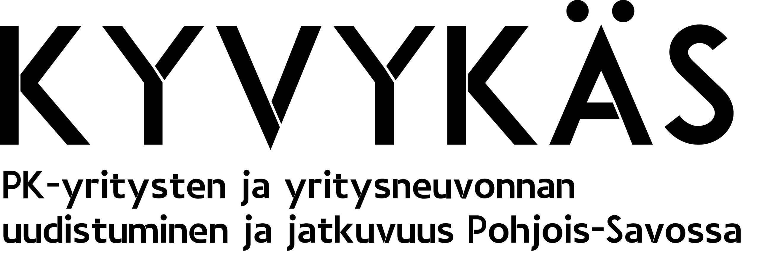 Kyvykäs-logo-tekstillä